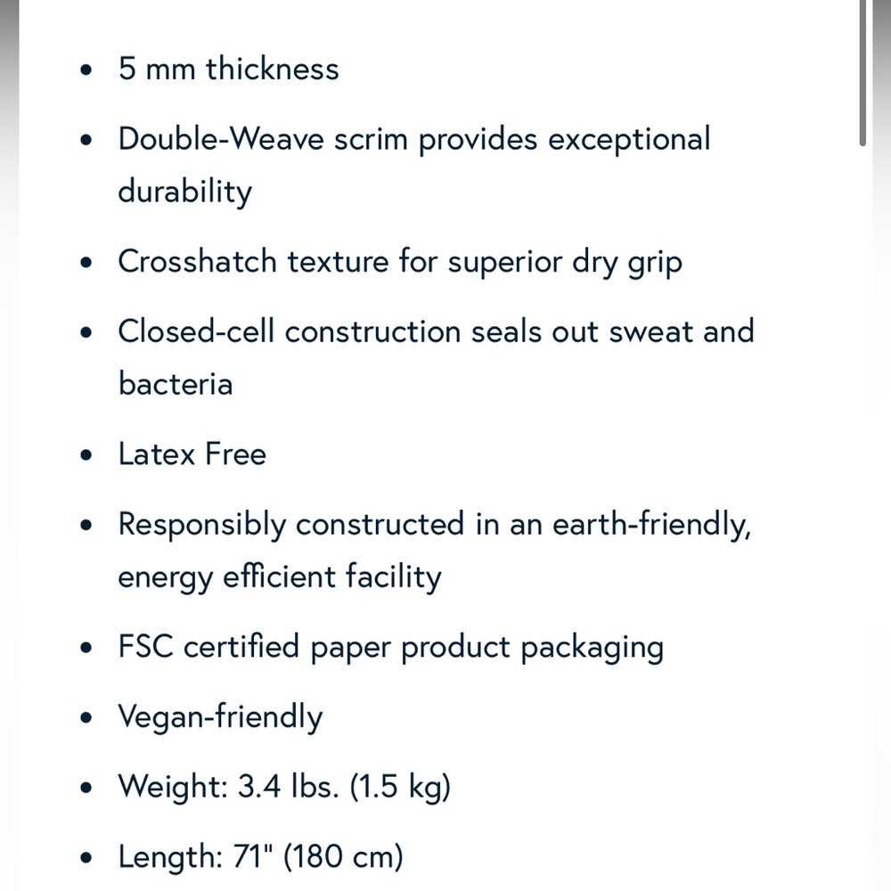 Manduka X Yoga Mat - Picture 2 of 3